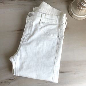 Armani Exchange A/X Vintage Spring 2014 White Skinny Jeans